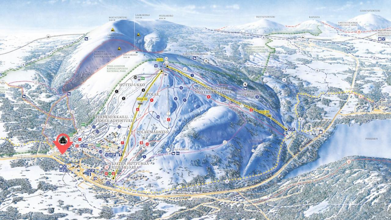 Hotel Pyhae Igloos Pyhätunturi Zewnętrze zdjęcie